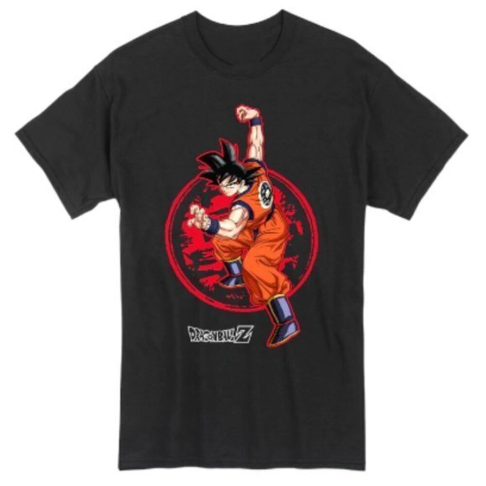 Great Eastern Entertainment GEE - Dragon Ball Z-Goku Stamp Men's Shirt Size Med